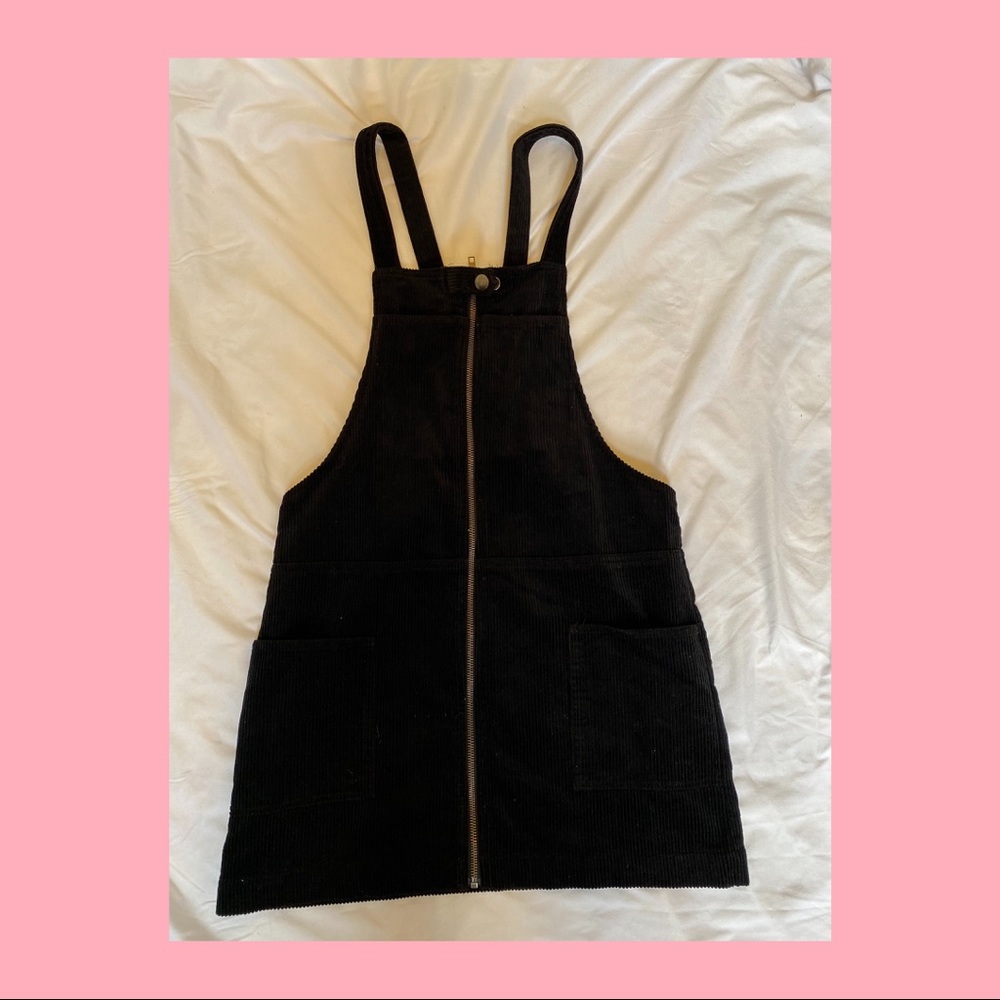 Black corduroy jumper